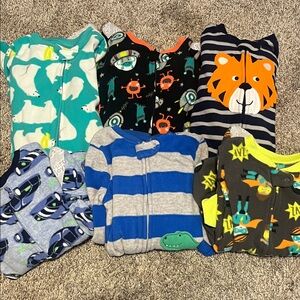 Carters 24M Fleece Zipper Sleeper Pajamas